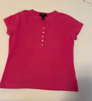 Lauren Ralph Lauren Women’s Pink Short-Sleeve Top thumbnail 1