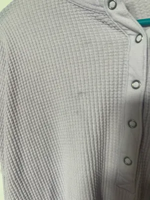 Aerie Waffle knit purple top thumbnail 4