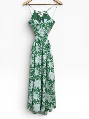 American Eagle Sunset Smocked Sundress thumbnail 4