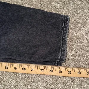 Gap Barrel Jean High Rise Women 27/4 Regular Black Excellent Tapered Leg Denim thumbnail 6