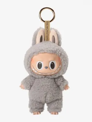 Sesame bean labubu Gray thumbnail 1