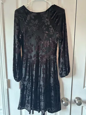 Black Dress Lace Size 4 thumbnail 2