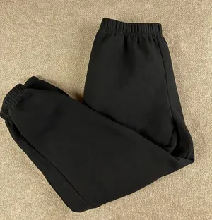 Anrabess Womens Black Fleece Lined Jogger Sweatpants Elastic Waist Size L thumbnail 1