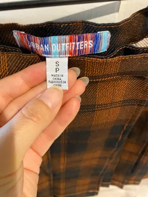 Urban outfitters plaid preppy mini skirt thumbnail 7
