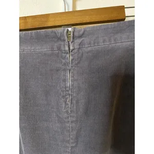 J. Crew Womens Skirt Gray Corduroy ‎ Sz 2 thumbnail 7