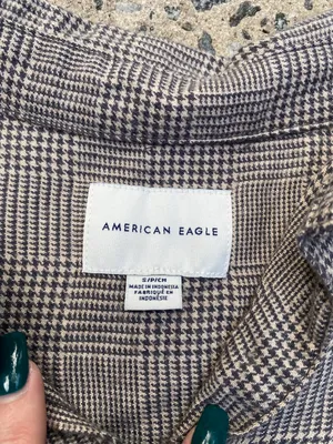 American Eagle Outfitters Cropped Flannel thumbnail 3