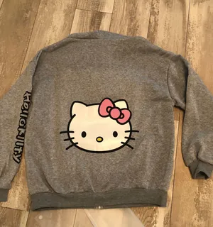 adorable hoodie Gray Size M thumbnail 1