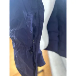 L.L.Bean Navy Down Fill Thigh Length Puffer Jacket thumbnail 10