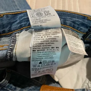 Levi's Wedgie Fit High Rise Distressed Ankle Jeans in Higher Love Medium Wash 26 thumbnail 9