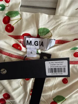 I AM GIA Cherry On Top Track Pant Off White Large NWT IN PACKAGE thumbnail 13