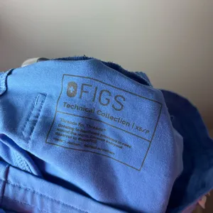 Figs Yola Scrub Straight Leg In Ceil Blue High Rise Healthcare Size XS thumbnail 4