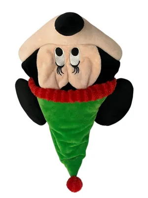 Disney Minnie Mouse Plush Christmas Hat thumbnail 1