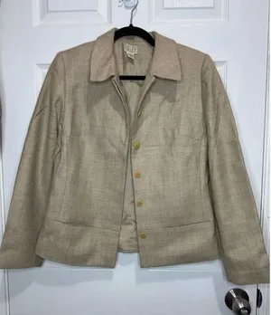 Loft Ann Taylor wool blazer size 6 thumbnail 1