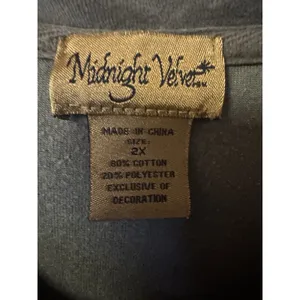 Midnight Velvet Women's Size 2X Gray Silver Embellishes Zip Up 2 pc‎ Track Suit thumbnail 6