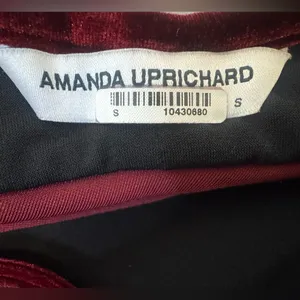 Amanda Uprichard Jasalina Velvet‎ Mini Dress in Wine Red Size S thumbnail 5