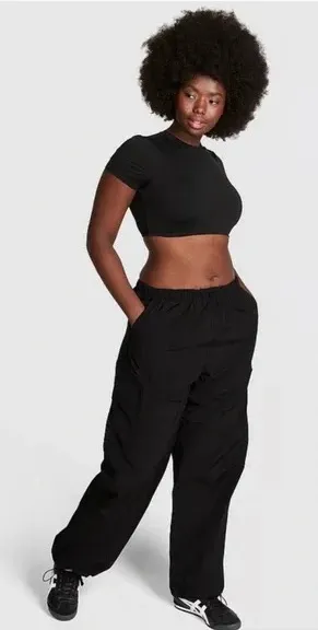 PINK Cargo Joggers thumbnail 1