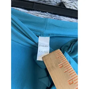 Freshwater Size XXL Bow Front Pull on Swim Suit Cover Up Pants Teal thumbnail 4