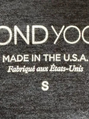 Beyond Yoga matching set of Black Racerback Sports Bra & bike shorts, sizes S XS thumbnail 8