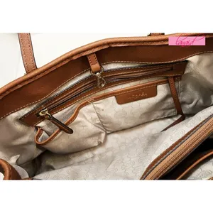 Michael Kors Jet Set Saffiano Leather Tote Bag Luggage Large Big Shoulder Purse thumbnail 9