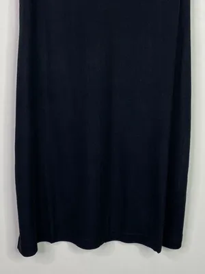 100% Silk Elegant Black Dress by Montauk thumbnail 5