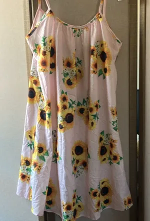 FINAL MARKDOWN Sunflower sundress XXL thumbnail 1