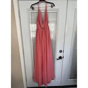 Meghan LA Enchanted Garden Maxi Dress Buff PINK XL NWT‎ $476 thumbnail 7
