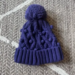 New Era Women Colorado Rockies Toasty Knit Cuffed Beanie Hat Purple thumbnail 2