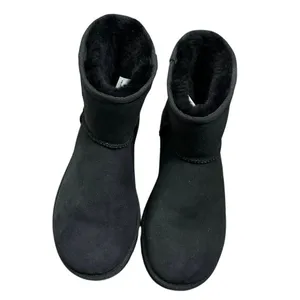 NEW Ugg Classic Mini II Boots Women's Black Size 10 thumbnail 2