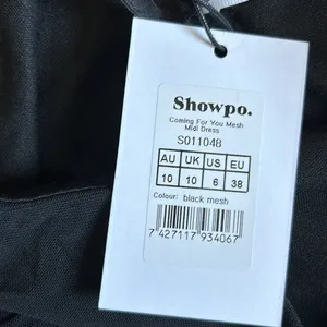 Showpo coming for you mesh midi dress thumbnail 5