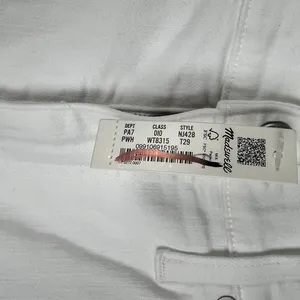 NWT Madewell Mid-Rise Kick Out Crop White Jeans Size 25‎ Denim Pants thumbnail 5