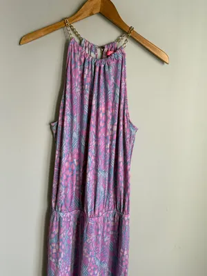 Lilly Pulitzer Bowen Jumpsuit in Pink Sorbet High Altitude print Large thumbnail 7