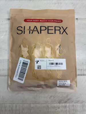 SHAPERX Tummy Control Shapewear Thong Bodysuit Seamless size small-medium thumbnail 10