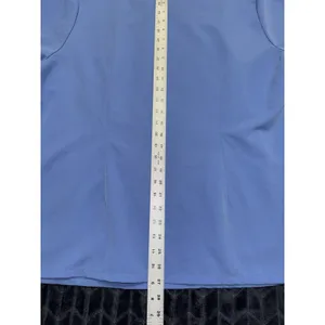 FIGS Women's Catarina V Neck Pocket Scrub Top Blue Short Sleeves Sz 3XL thumbnail 9