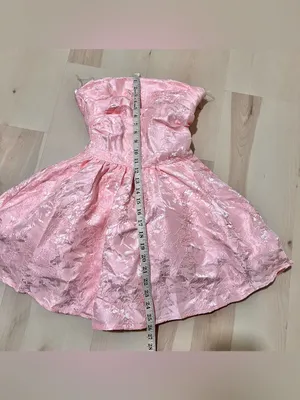 Babyboo NWT Women Small Pink Strapless Mini Dress Romantic Coquette Soft Girl thumbnail 12