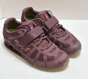 Inov-8 Fastlift 360 W8 M6.5 Purple Weightlifting Shoes Squat Gym Training thumbnail 1
