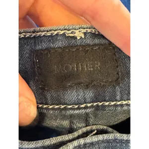 Mother Jeans Women 26 Blue Denim‎ Night Tripper The Insider Crop Fray Streetwear thumbnail 8