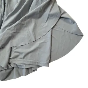 Altar’d State Revival Women's M Blue Gray Flowy‎ Athletic Shorts Butterfly Style thumbnail 4