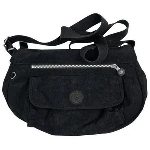 Kipling Black Nylon Mini Crossbody Bag thumbnail 1