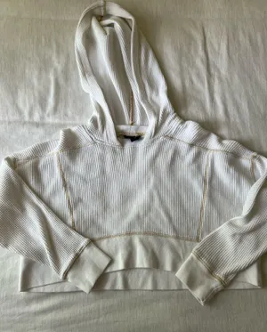 Urban Outfitters cropped waffle pullover thumbnail 1