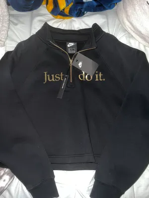 Nike Cropped Quarter-Zip thumbnail 1