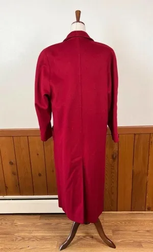 Gorgeous Vintage 1980s Cassidy Hand Tailored Wool Coat! thumbnail 4
