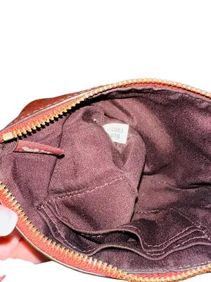 Coach Metallic Cherry Small Corner Zip Wristlet thumbnail 4