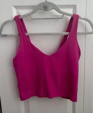 Lululemon pink align tank top thumbnail 1