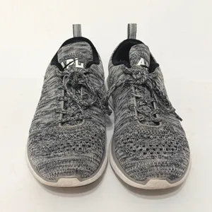 APL Athletic Propulsion Labs TechLoom Pro Sneakers Womens 5.5 Grey White‎ Knit thumbnail 2