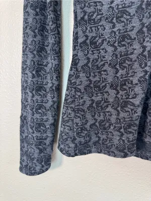 Ibex Grey Merino Wool Quarter Zip Sweater Womens XS Outdoor Hiking Gorpcore thumbnail 8