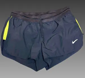 Nike‎ dry-fit black & neon green shorts sz small thumbnail 1