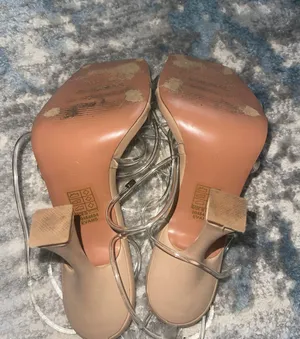 Clear Wrap Heels Size 7.5 thumbnail 3