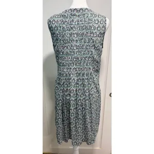ROLLER RABBIT Featherweight Paisley Printed Sleeveless Cotton Dress Size S thumbnail 2