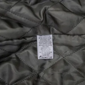Sheryl Crow Military Patch Utility Vest Women's L Blue Quilted Lining Hooded‎ thumbnail 6