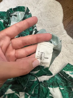 Amazon Tropical Print Pajama Set thumbnail 4